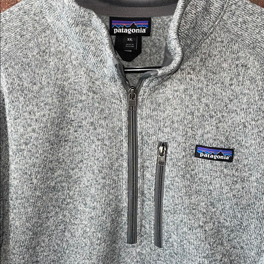 SOLD Patagonia Better Sweater 1/4 Zip Pullover XXL - Picture 4 of 8